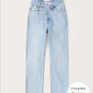 Abercrombie & Fitch Light Blue Straight Jeans